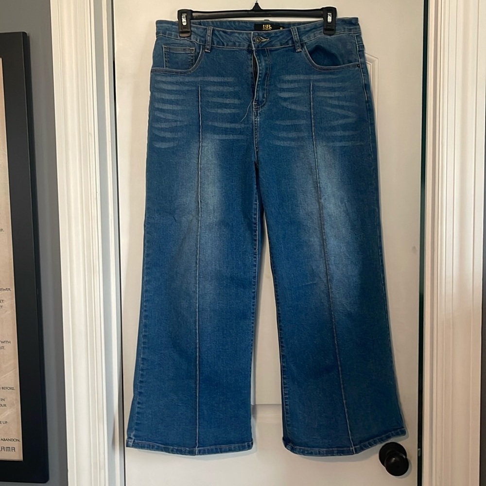 Brand New Lucky & Blessed wide leg jeans